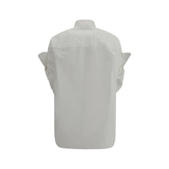 Camisa oversize de Balenciaga con mangas cortas