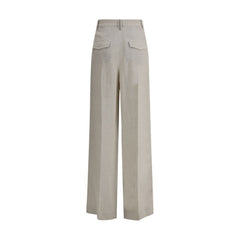 Brunello Cucinelli Pantalones De Lino