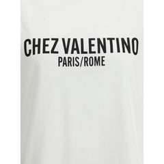 Camiseta de algodón con el logotipo de Valentino