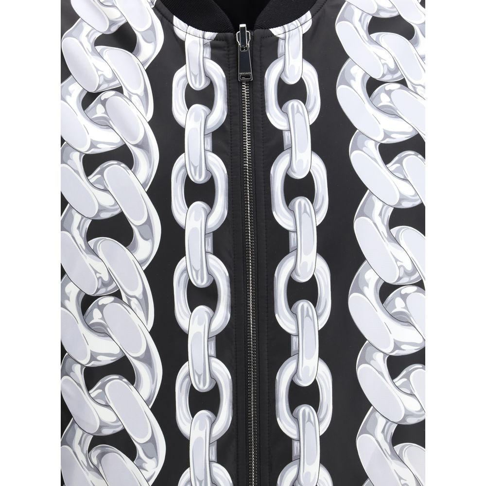 Chaqueta bomber reversible de Versace