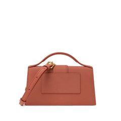 Bolso de mano de piel roja Jacquemus