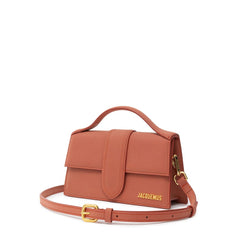Bolso de mano de piel roja Jacquemus