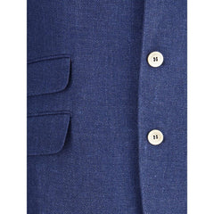 Brunello Cucinelli Chaqueta tipo blazer de lino