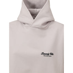 Suéter de algodón gris Balenciaga
