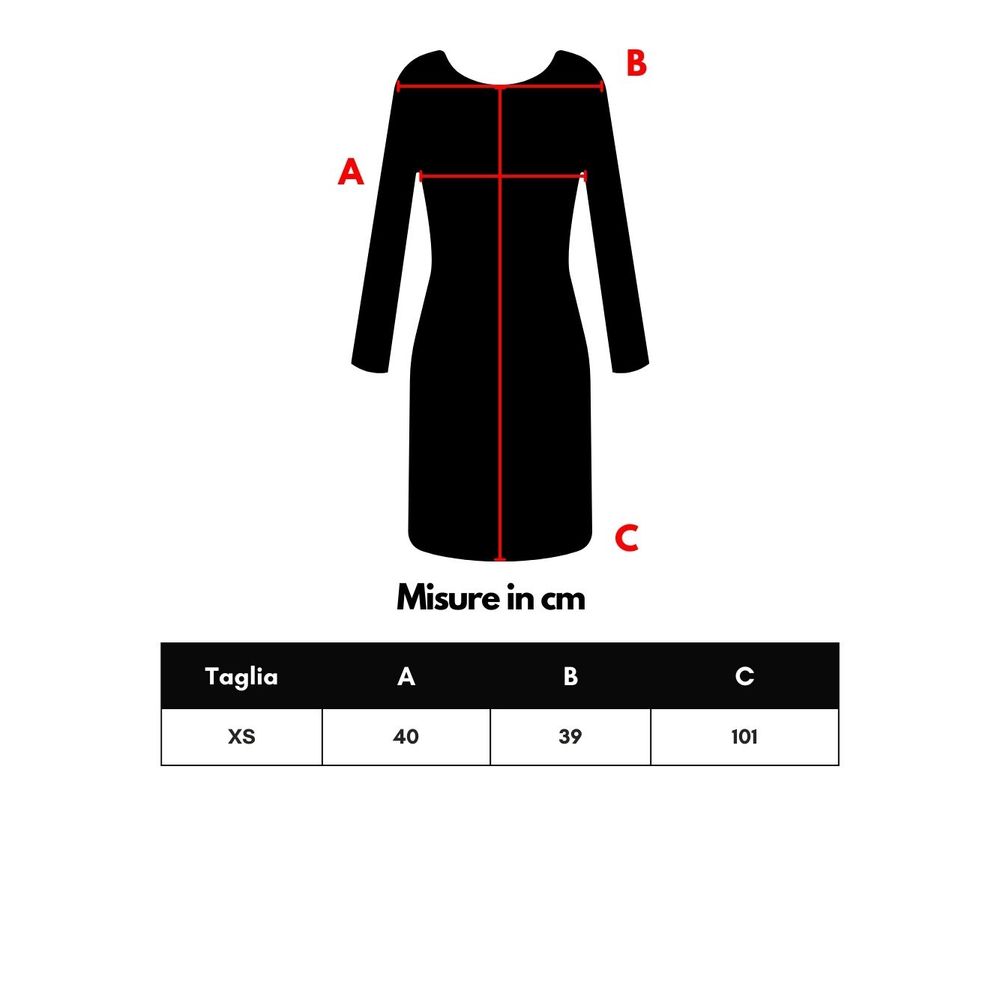 Vestido de lana negro de Bottega Veneta
