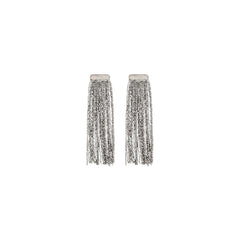 Pendientes de cristal y plata Brunello Cucinelli