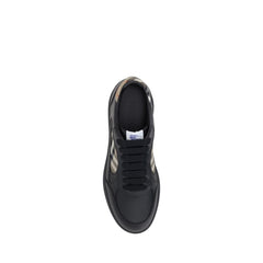 Zapatillas de cuero Burberry