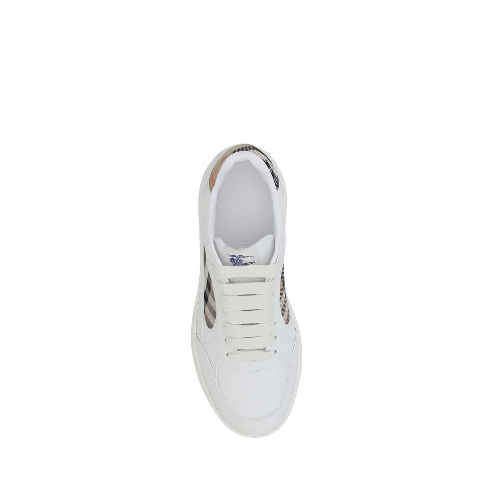 Zapatillas de cuero Burberry