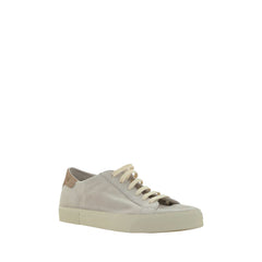 Zapatillas Brunello Cucinelli de piel color blanco crema