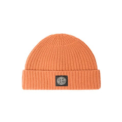Sombreros y gorras de lana rosa de Stone Island