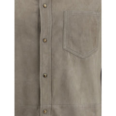 Brunello Cucinelli Camisa de ante