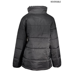 Chaqueta de nailon negra Vans para mujer