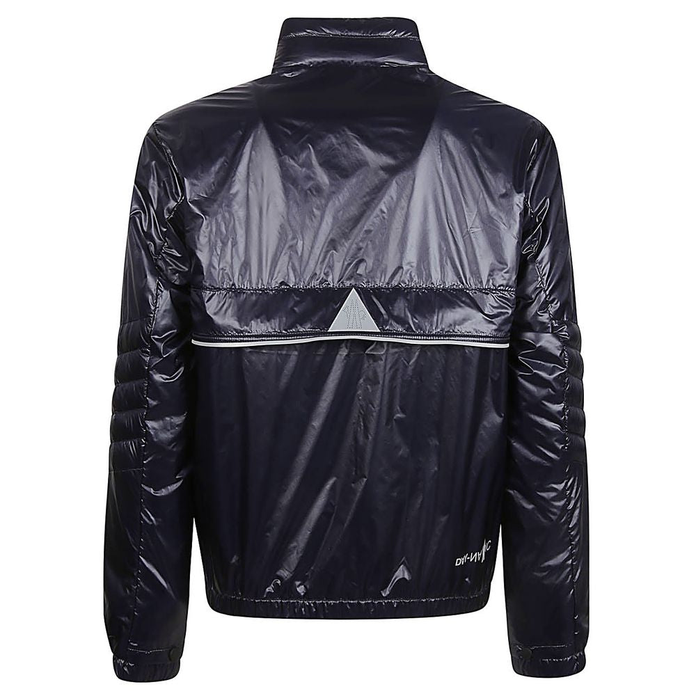 Chaqueta de poliamida azul Moncler