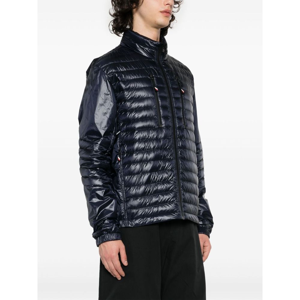 Chaqueta de poliamida azul Moncler