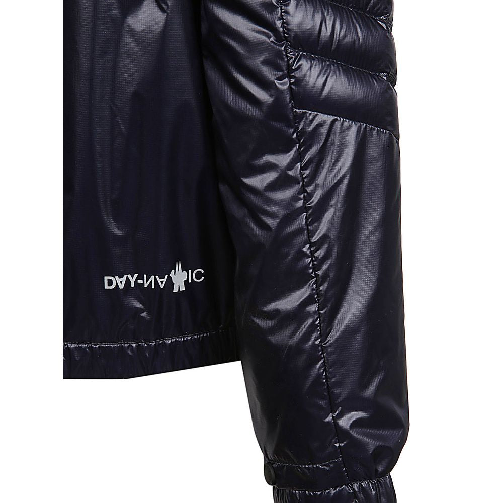 Chaqueta de poliamida azul Moncler