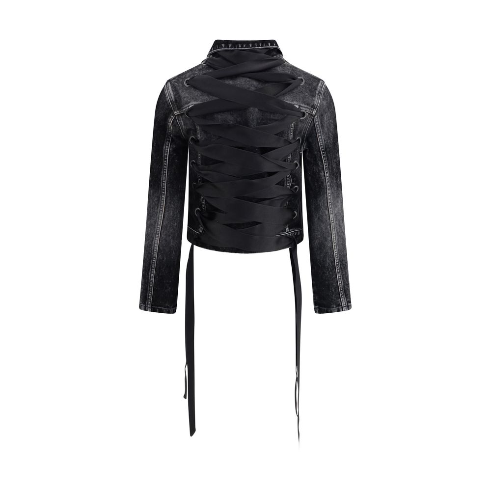 Chaqueta vaquera Balenciaga con cinta