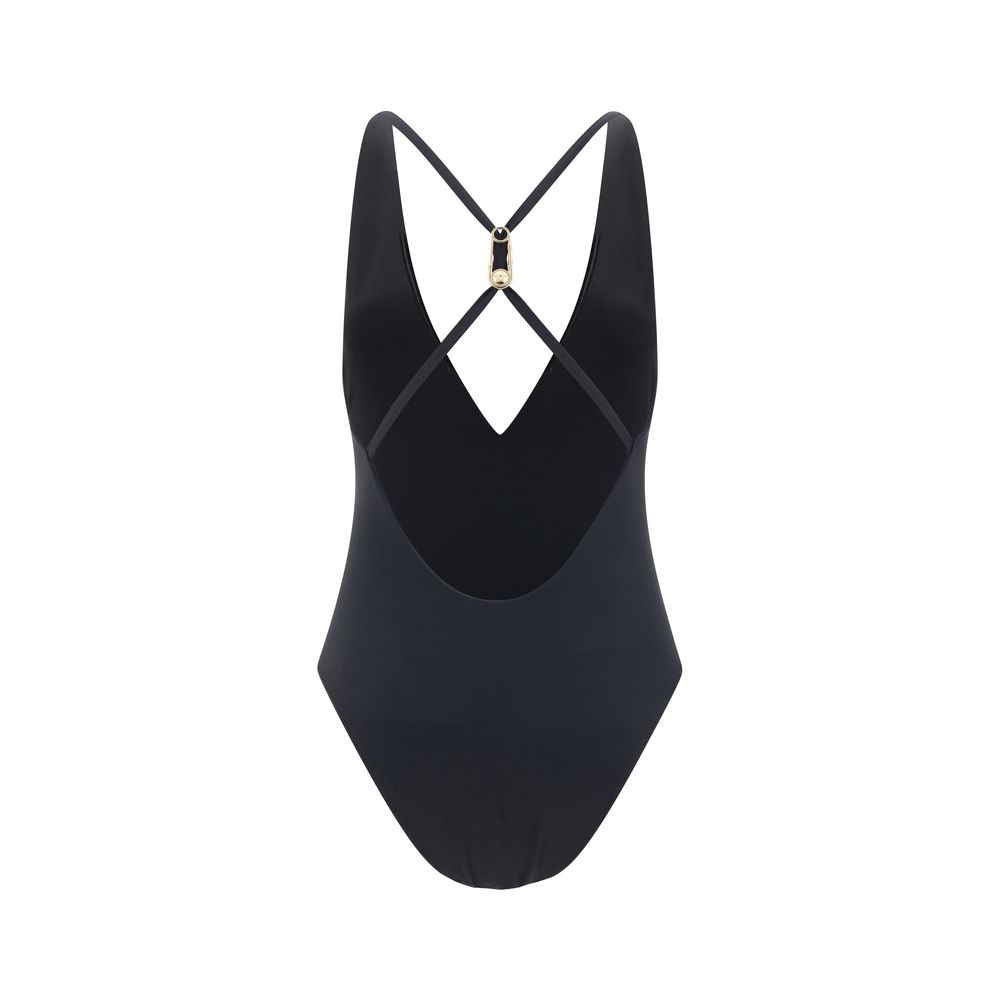 Traje de baño de una pieza Versace Safety Pin