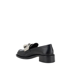 Mocasines de cuero Prada