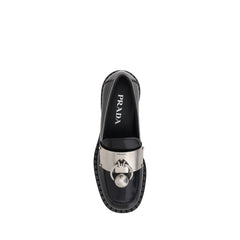 Mocasines de cuero Prada