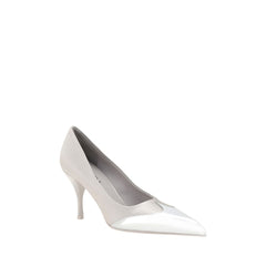 Zapatos de tacón metálicos Prada