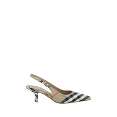 Zapatos de tacón Burberry con tira trasera