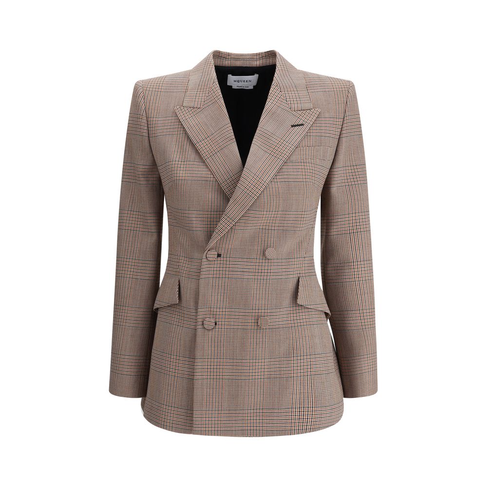 Blazer de lana de Alexander McQueen