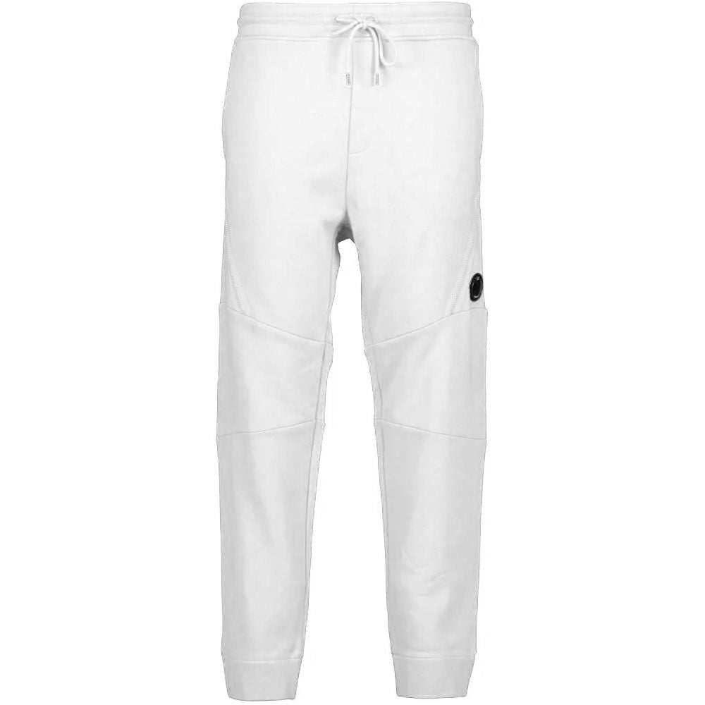Vaqueros y pantalones de algodón blanco de CP Company