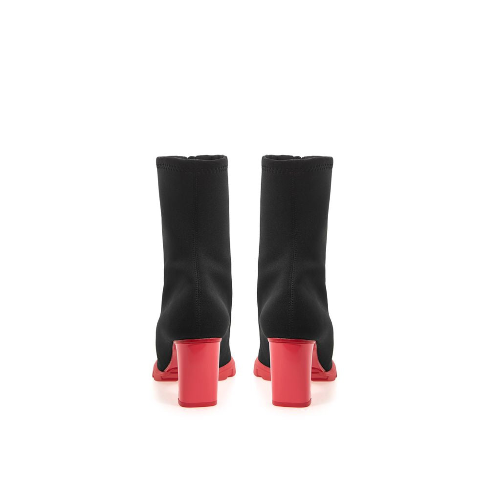 Bota de neopreno negra de Alexander McQueen