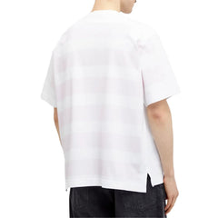 Camiseta de algodón blanca de Stone Island