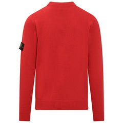 Suéter de lana roja de Stone Island