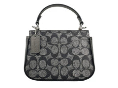 COACH Lysa Bolso bandolera con asa superior color metalizado