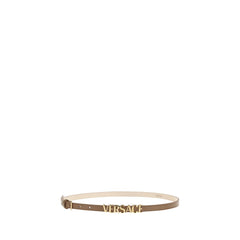 Cinturón Versace con logotipo en letras