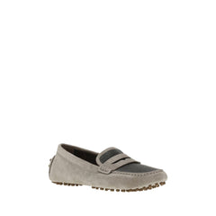 Mocasines Brunello Cucinelli de ante y piel