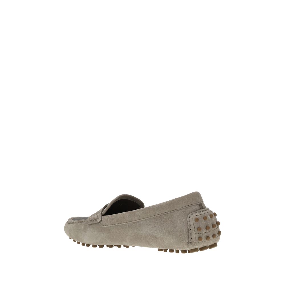 Mocasines Brunello Cucinelli de ante y piel