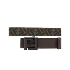 Cinturón reversible con logotipo FF de Fendi