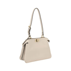 Bolso de hombro de piel Fendi Peekaboo