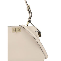 Bolso de hombro de piel Fendi Peekaboo