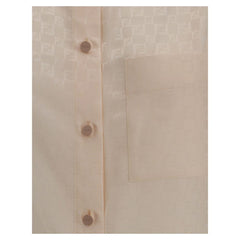 Camisa de seda con estampado FF de Fendi
