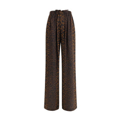 Pantalones Balenciaga con estampado animal