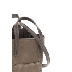 Brunello Cucinelli Bolso De Hombro De Ante