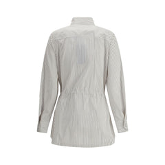 Chaqueta de camisa a rayas Fendi