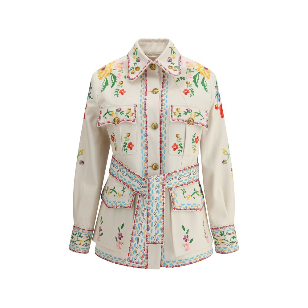 Chaqueta vaquera bordada Valentino