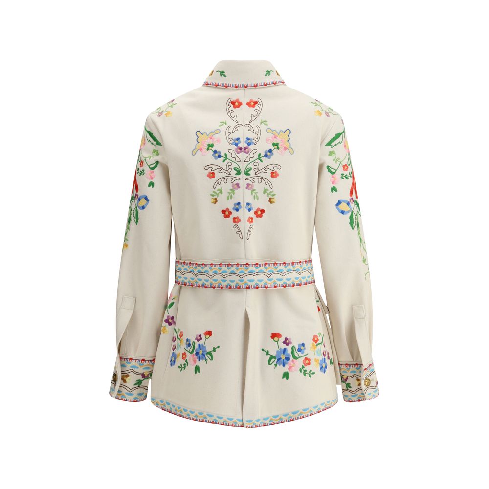 Chaqueta vaquera bordada Valentino