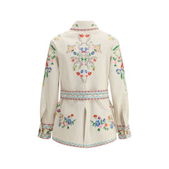 Chaqueta vaquera bordada Valentino