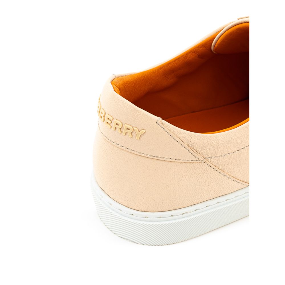 Zapatillas Burberry de piel rosa