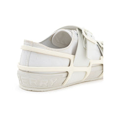 Zapatillas blancas de algodón Burberry