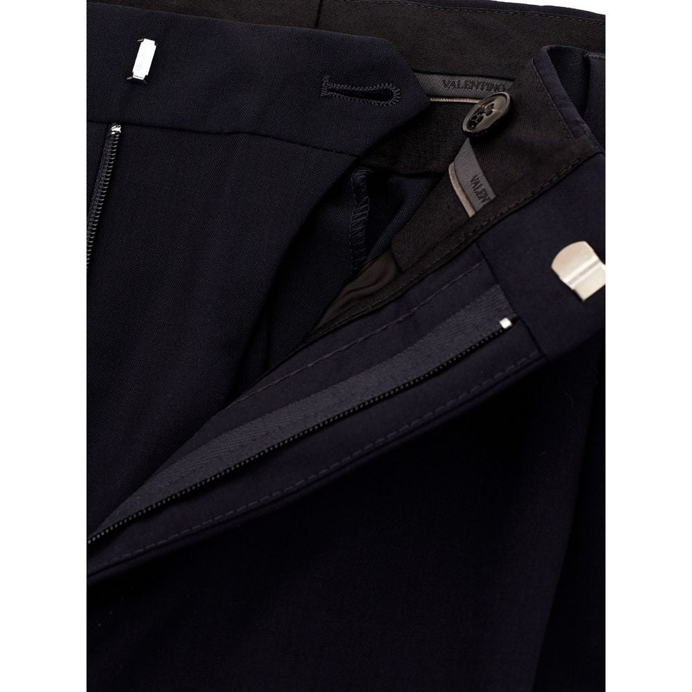 Vaqueros y pantalón de lana negros Valentino