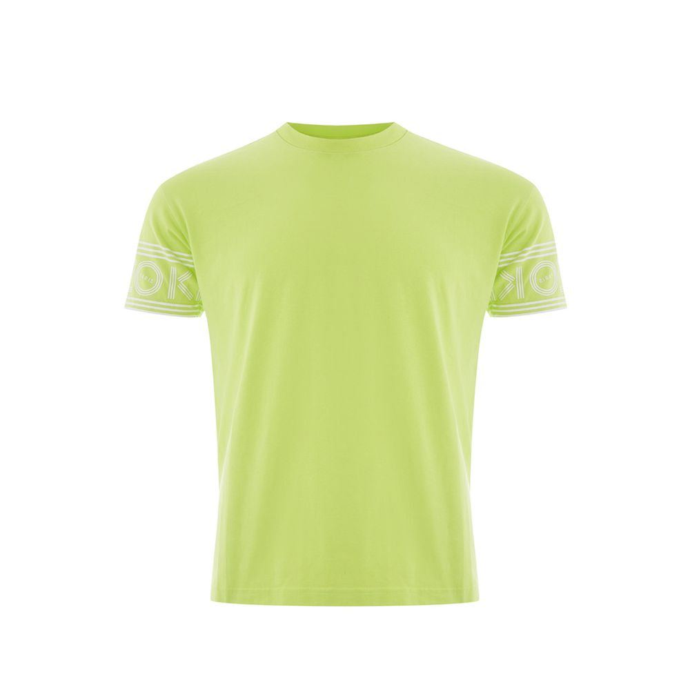 Camiseta Kenzo de algodón amarillo soleado para hombres con estilo
