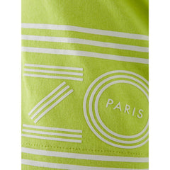 Camiseta Kenzo de algodón amarillo soleado para hombres con estilo