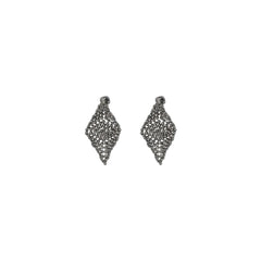Pendientes de plata facetada Brunello Cucinelli